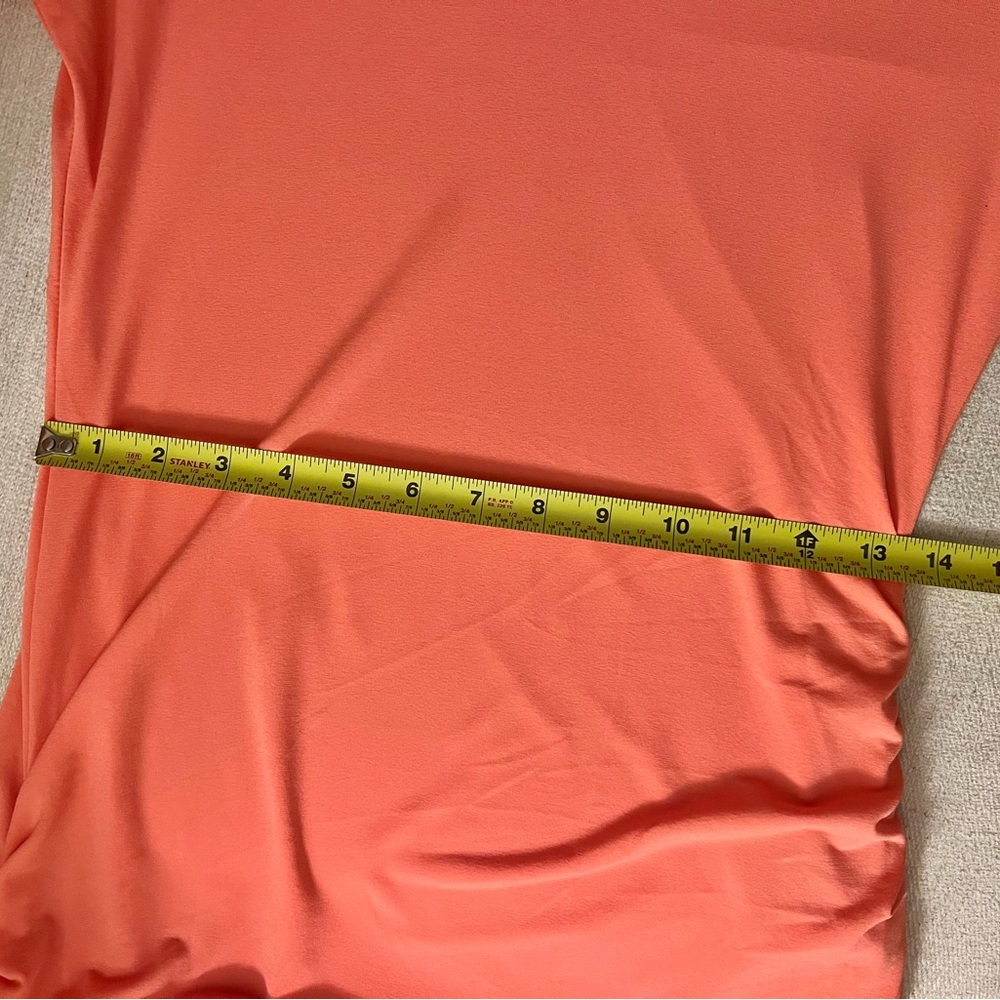 Michael Costello Molly Mini Dress in Coral - Picture 8 of 10